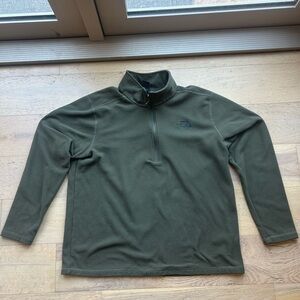 The North Face Olive Green Fleece Pullover
